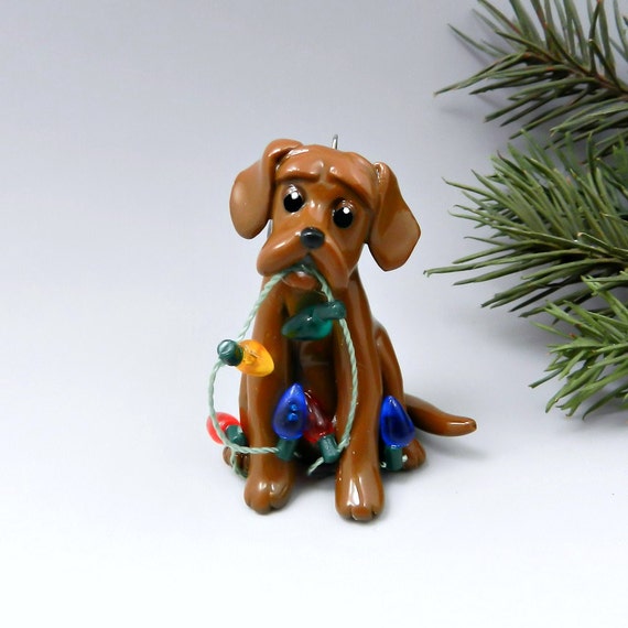 redbone coonhound figurines