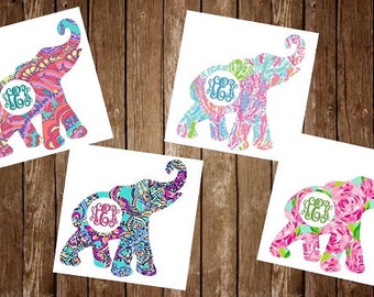 Yeti Tumbler Decal, Yeti Decal, Yeti Cup Decal, RTIC Decal, Elephant Decal, Yeti Decal for Women