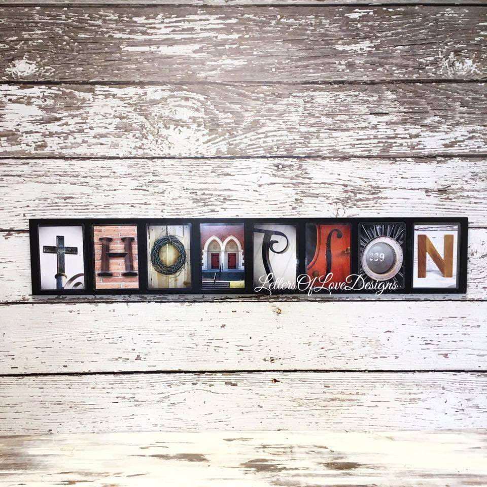 Last Name Sign 8 9 Letters Custom Name By LettersOfLoveDesigns last-name-sign-8-9-letters-custom-name-by-lettersoflovedesigns