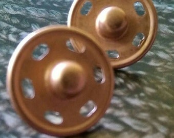 Copper movie reel studs