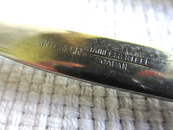 Vintage Interpur Stainless Steel Japan Flatware