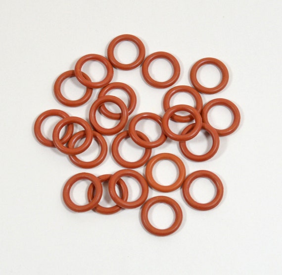 12mm Burnt Orange ORings for Regaliz Bracelets OR1241