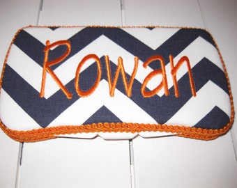 Personalized Travel Baby Wipe Case - Chevron / Zig Zag - You design it