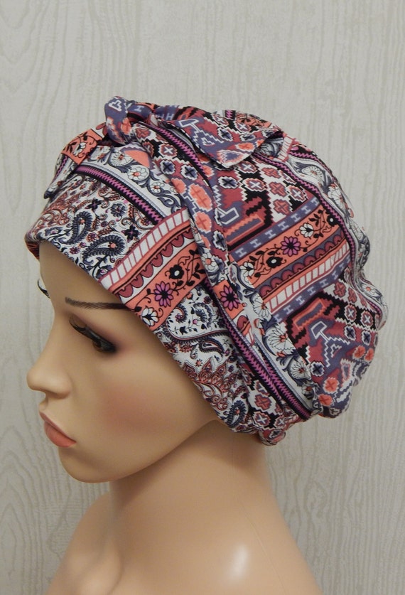 Cancer patients head covering chemo sleeping alopecia