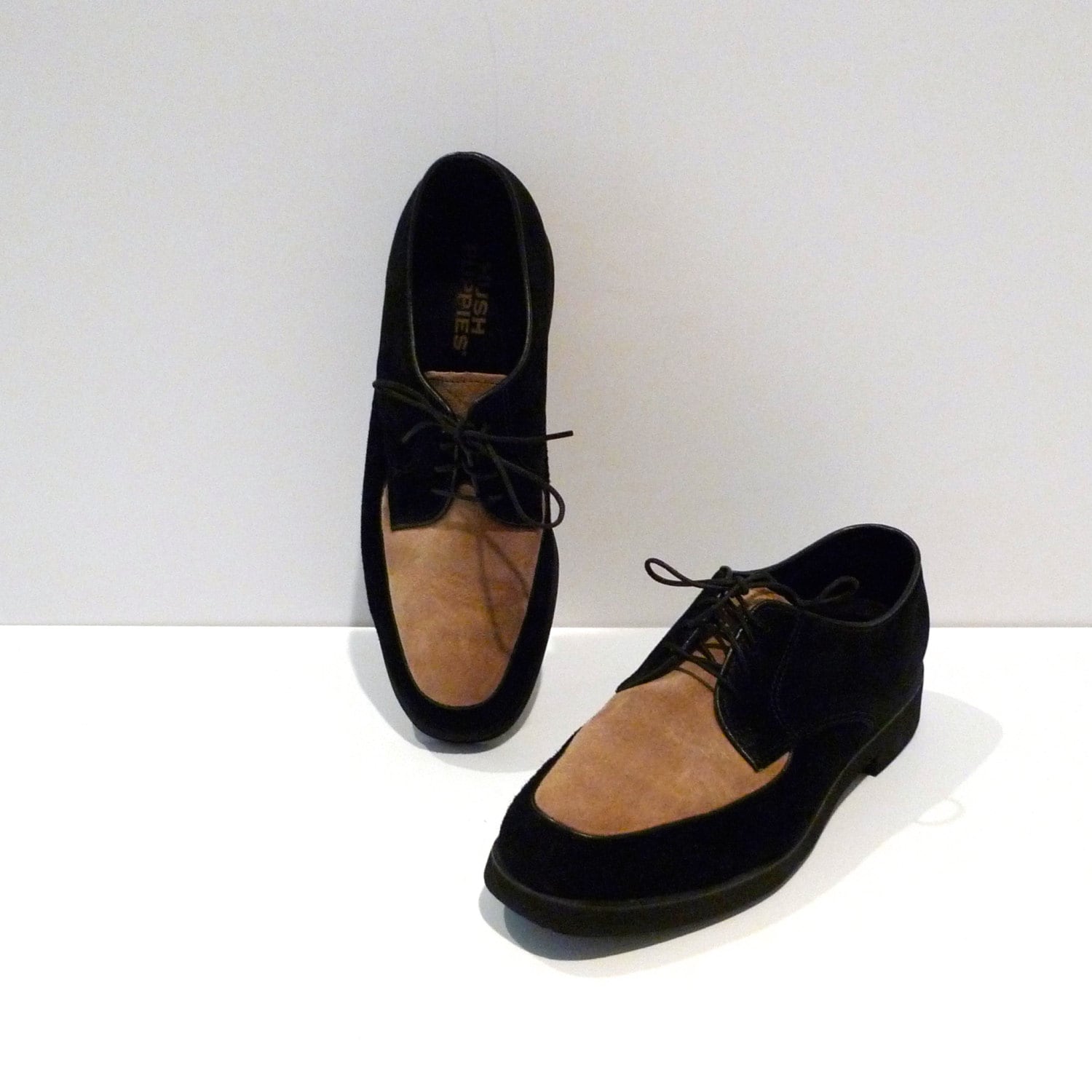 Hush Puppies Shoes Vintage Two Tone Oxfords Size by plattermatter