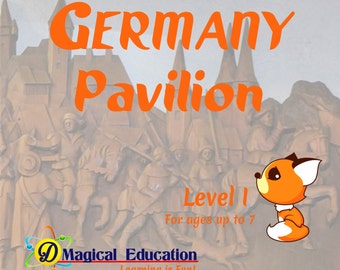Germany Country Level 1 Disney World Pavilion books World Showcase EPCOT Passport book Travel books Florida Scavenger hunt Autograph Trivia