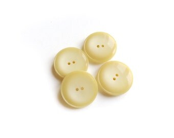 4 Ivory Buttons, Antique French Buttons