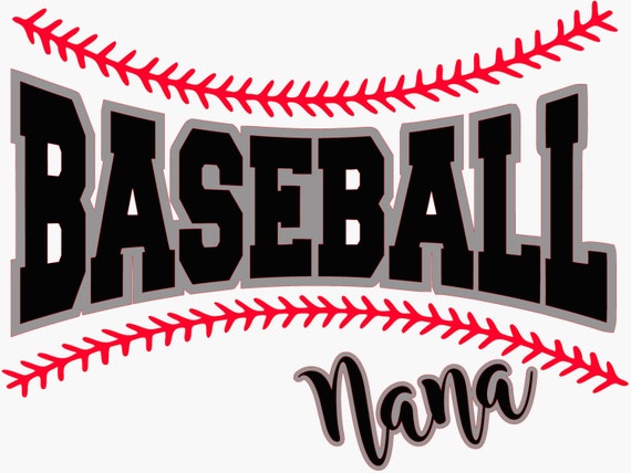 Download Baseball Nana SVG File For Cutting Machine