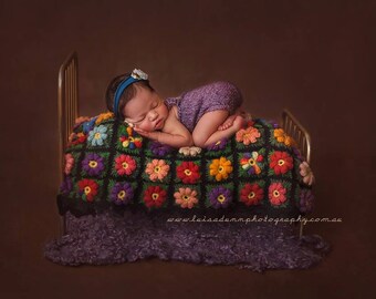 Newborn Photo Prop Bed Retro Style Photography Prop