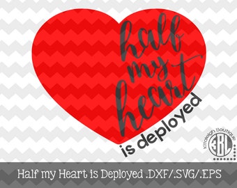 Download Half heart svg | Etsy