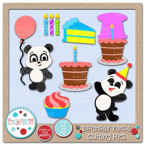 clipart panda birthday - photo #39
