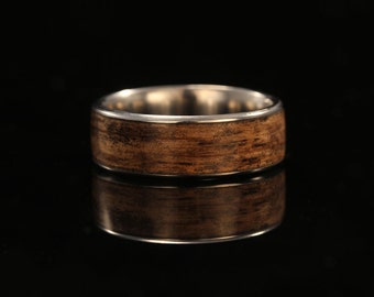 Jack Daniel's Whiskey Barrel Titanium Ring