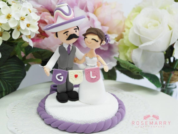 Custom Cake Topper Mexican Fiesta Theme by TheRosemarryToppers