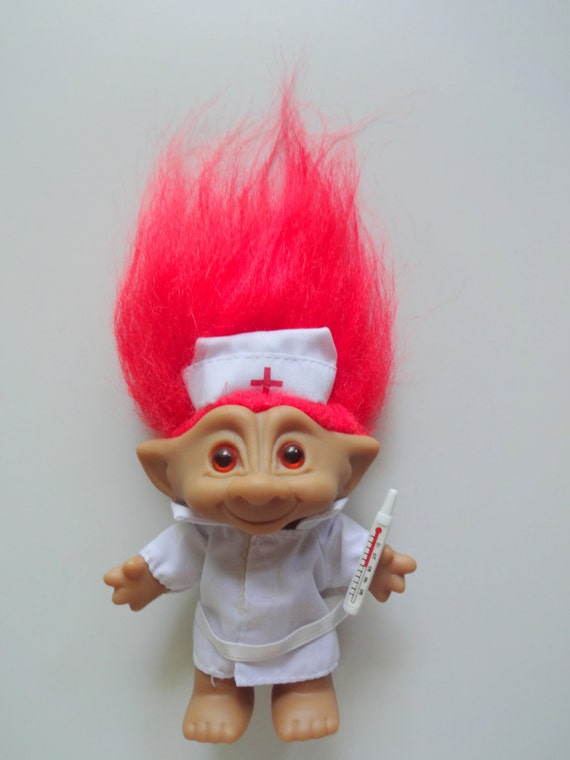 nurse troll doll