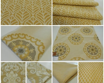 Kravet-Fabric-Upholstery Fabrics- Contemporary Fabric-Yellows- Jacquards-pc 23inx23in