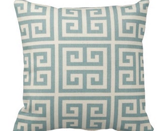 Light blue euro sham Etsy