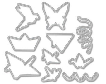 SALE Hero Arts DI175 Origami Animals Frame Cuts matches CL942