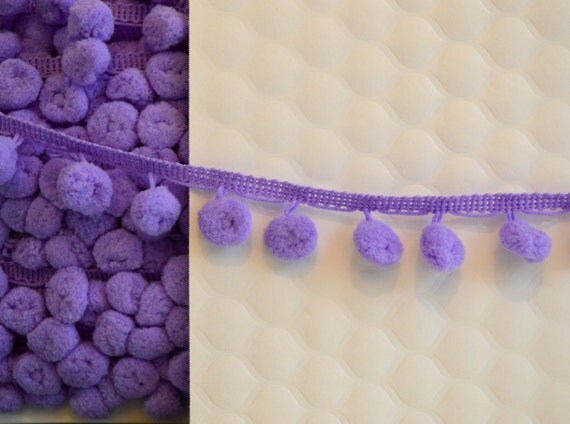 pom trim purple pom Ball Purple Purple Trim. Pom Ball Pompom Pom Pom Pom Edging. Trim.