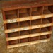 Vintage Wood Shelf, Parts Bin, Wooden Shelves, Cubbies, Wood, Office Storage, Organization, Kids Room
