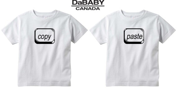 Toddler Twin T-shirts Twin Boys Clothing Twin Girls by DaBABY