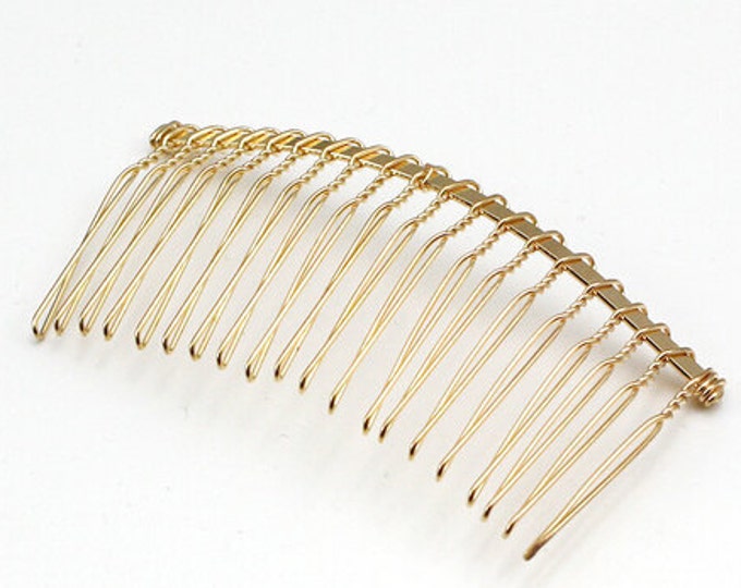 GOLD/SILVER HAIR Comb //Hair Accessories, wedding veils (Veil Sold Separately)