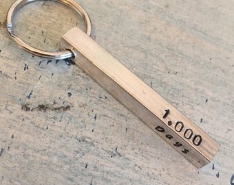 Sobriety Gift. Sobriety keychain. Sobriety date keychain. Sobriety Anniversary. Sober Recovery. AA Gift. Recovery Gifts. AA key chain