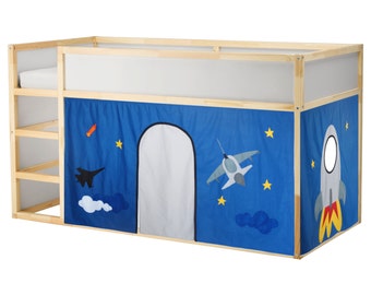  Batman  Bed  Playhouse Bed  tent  Loft bed  curtain free by 