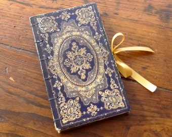 Engagement Ring Book Safe, Custom Proposal Ring Box, Ornate Jewelry Box, Keepsake Hollow Book, Secret Safe, Upcycled Antique French Book