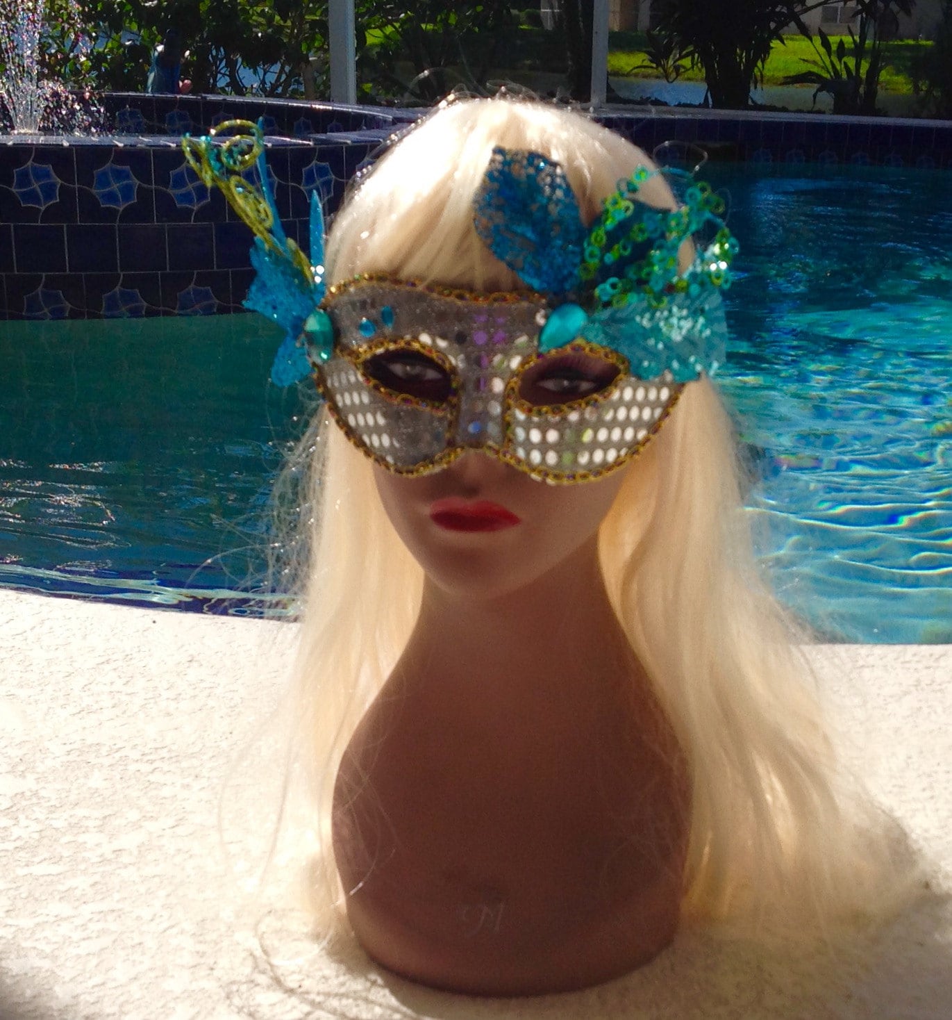 Masquerade Mask Mermaid Ball Venetian Mask Sea Siren Queen