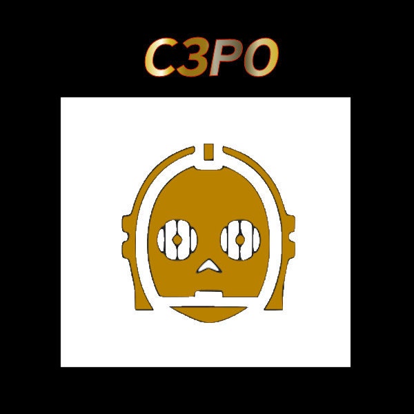 Download C3PO Star wars SVG cut File-Cricut-Silhouette