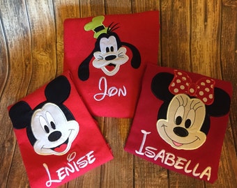 Custom matching family disney shirts