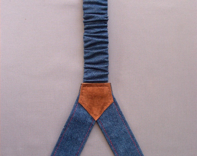 Denim Womens Suspenders, Suspenders for Women, Blue Suspenders, Gift for her, gift for a women, girlfriend gift