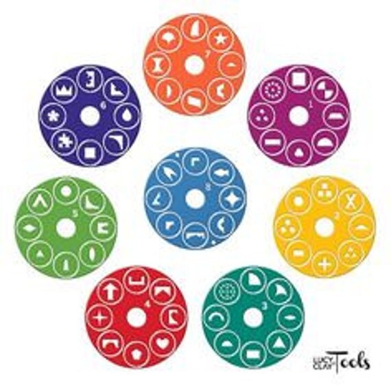 Set of 3 Lucy Clay tools polymer clay extruder by VanIslandJewels