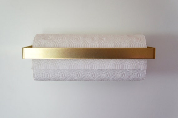 Brass Kitchen Roll Holder