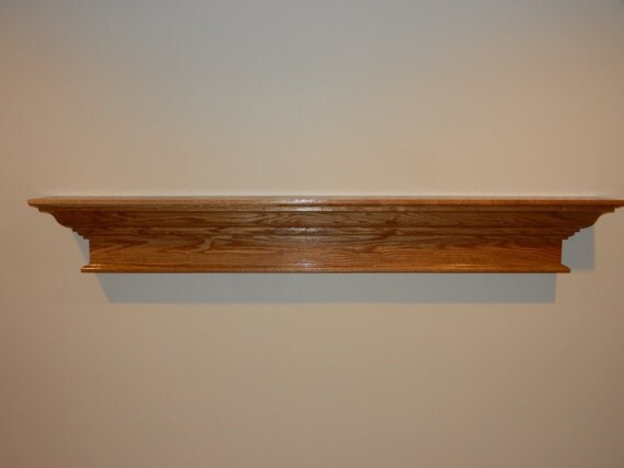 Oak Fireplace Mantel Mantle U Choose Size and Finish 48