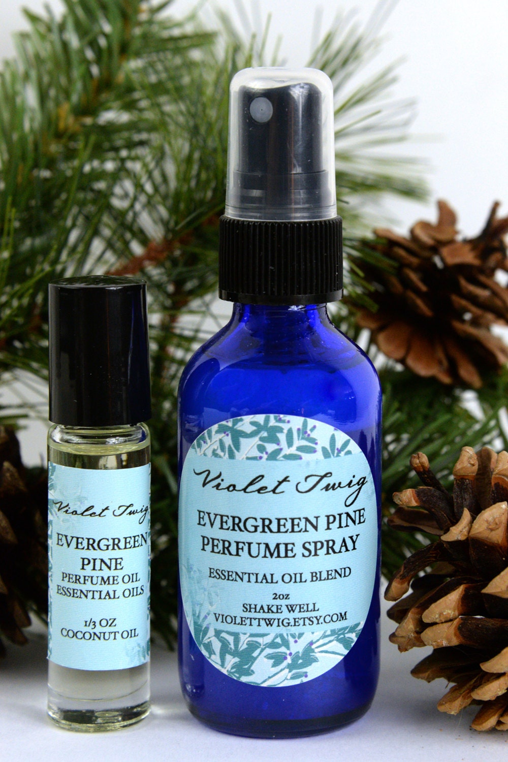 Evergreen Pine Perfume Natural Perfume Pine Perfume