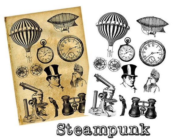 steampunk clipart download - photo #6