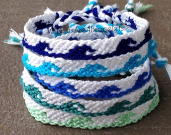 Ocean Wave Friendship Bracelets - Ocean Jewelry - Summer Jewelry - Best Seller