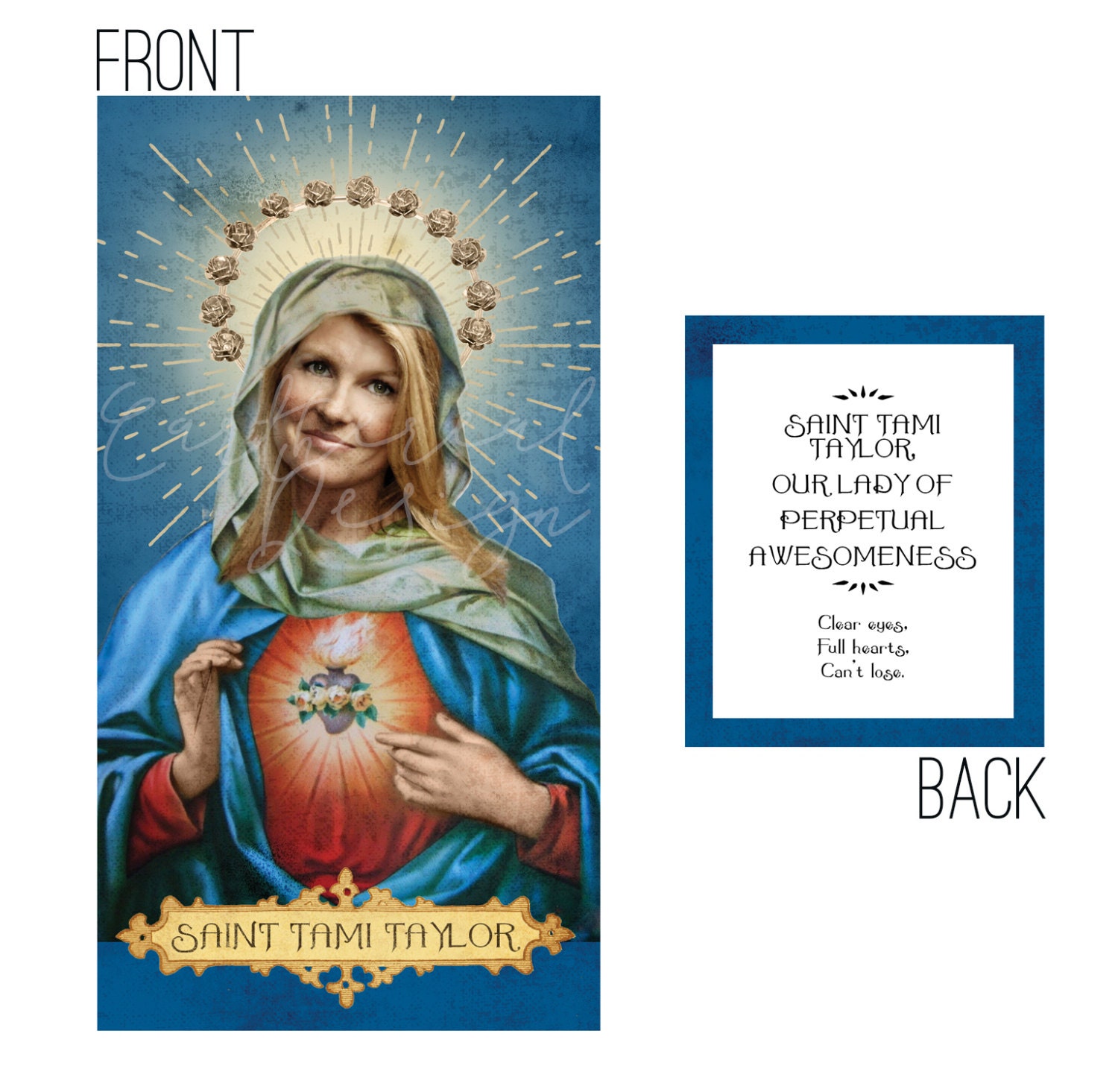 Saint Tami Taylor // Friday Night Lights Connie Britton Prayer