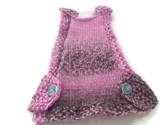Chunky knit Chicken Sweater 8 inch length. Ideal for rescue