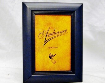 Erno Helz-Fetorahmen Ambiance Blue Molded Plastic Frame Photo Size 4" X 6" (10 X 15 cm) -Helz-Fetorahmen Germany