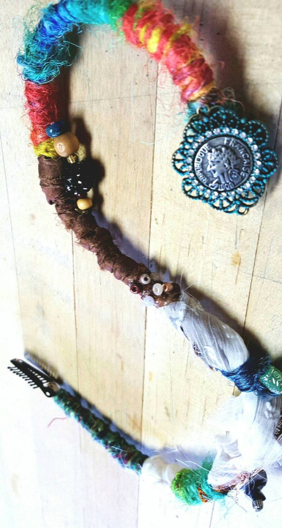 Bohemian Charm Hair Wrap Extensions Dreadlock Accessories