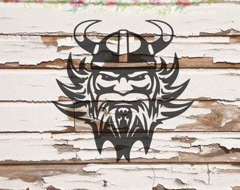 Viking Head SVG, PNG, DXF files, instant download