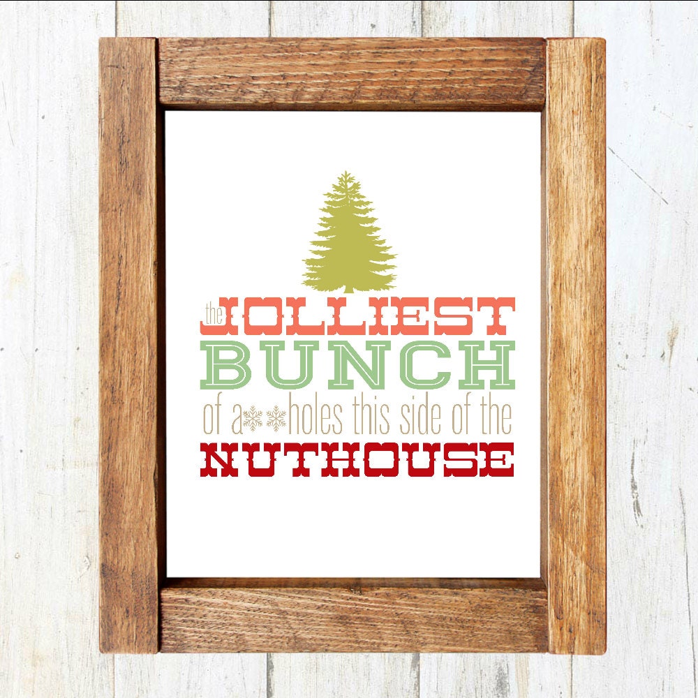 Christmas Vacation Christmas Print Multi