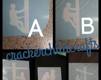 Lineman decals