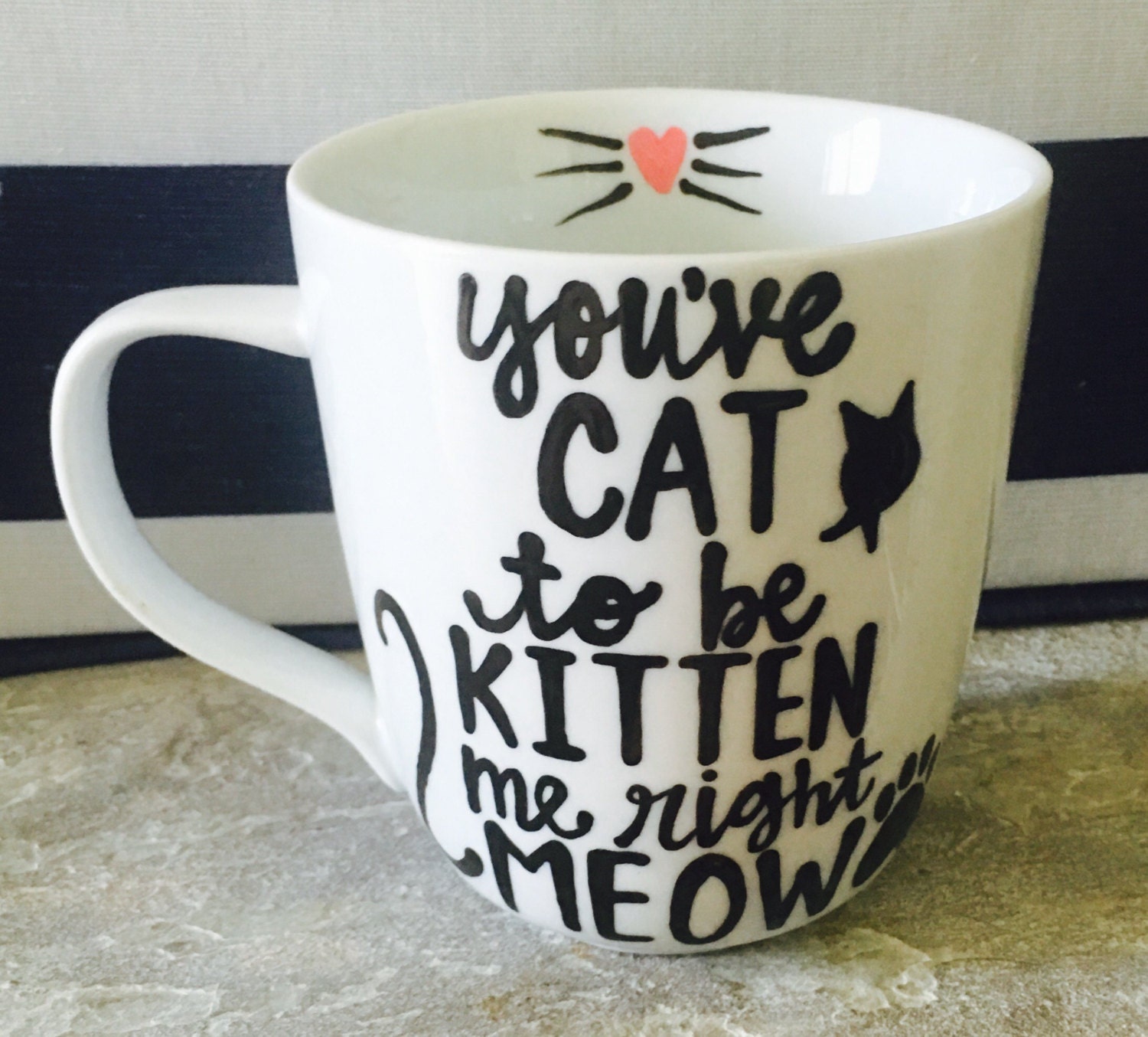 Cat Mug Coffee mug cat lovers kitten Cat Lady crazy