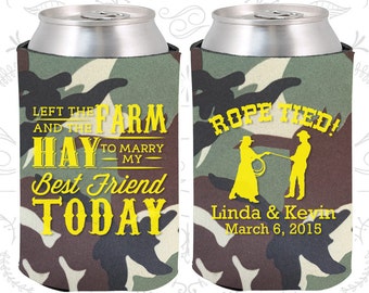 best friend beer koozies