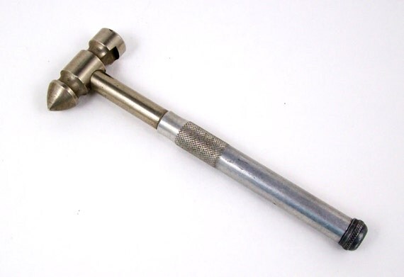 Small Hammer With Screwdrivers In Handle
