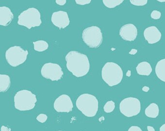 Tentative Dot in Tonic (Teal) by Katarina Roccella from the Avant Garde collection for Art Gallery