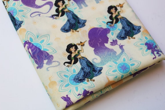Prinzessin jasmin stoff 1 yard aladdin von scarlettscozycottage